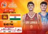 LIVE – Sri Lanka vs India – FIBA U18 Asia Cup SABA Qualifier’s 2026 Sri Lanka vs India