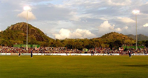 Damublla is the second venue in Sri Lanka to host a floodlit ODI (Image courtesy - ESPNcricinfo Ltd)