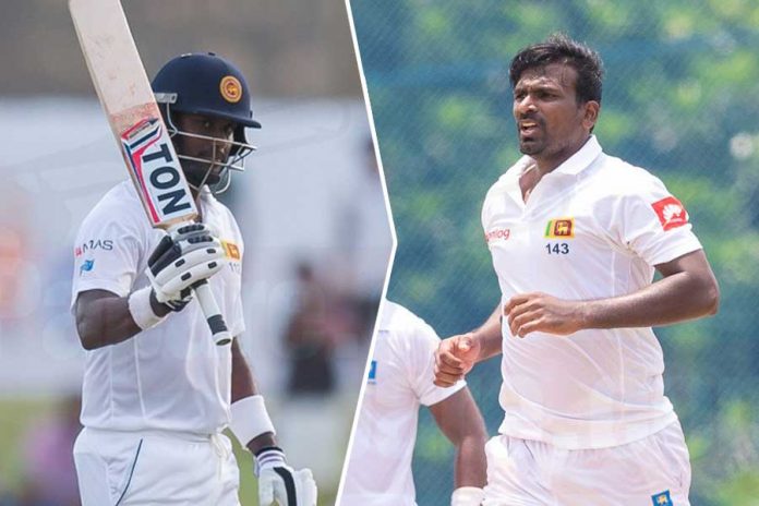 Angelo Mathews, Lahiru Gamage