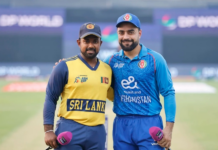 இலங்கை – ஆப்கானிஸ்தான் தொடருக்கான போட்டி அட்டவணை வெளியானது SLvsAFG