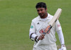 Sangakkara falls short of record-equalling century Kumar Sangakkara