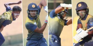 Sanketh, De Silva, Waduge, Kalupahana help Sri Lanka U19