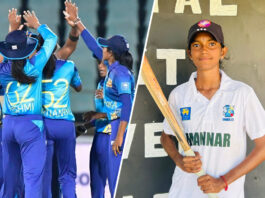 இலங்கை மகளிர் A அணியில் தமிழ்பேசும் வீராங்கனை சஜிந்தினி New Zealand Women’s ‘A’ Tour of Sri Lanka 2026