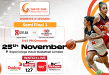 REPLAY – Seylan Bank vs Commercial Credit – SF 01 – Women’s ‘A’ Division – 33rd MSBA League 2025