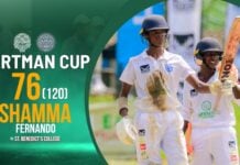 WATCH – Shamma Fernando 76 (120) vs St. Benedict’s College | Cartman Cup 2026 – Day 2 Shamma Fernando