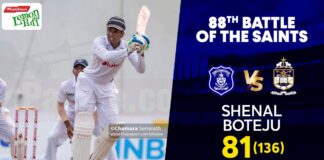 Shenal Boteju's 81 (136)