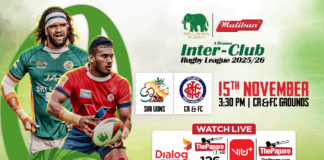 REPLAY – Siri Lions SC vs CR & FC – Maliban Inter-Club Rugby League 2025/26 Siri Lions SC vs CR & FC