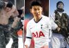 Son හමුදා සේවයට Son undergo military training in South Korea
