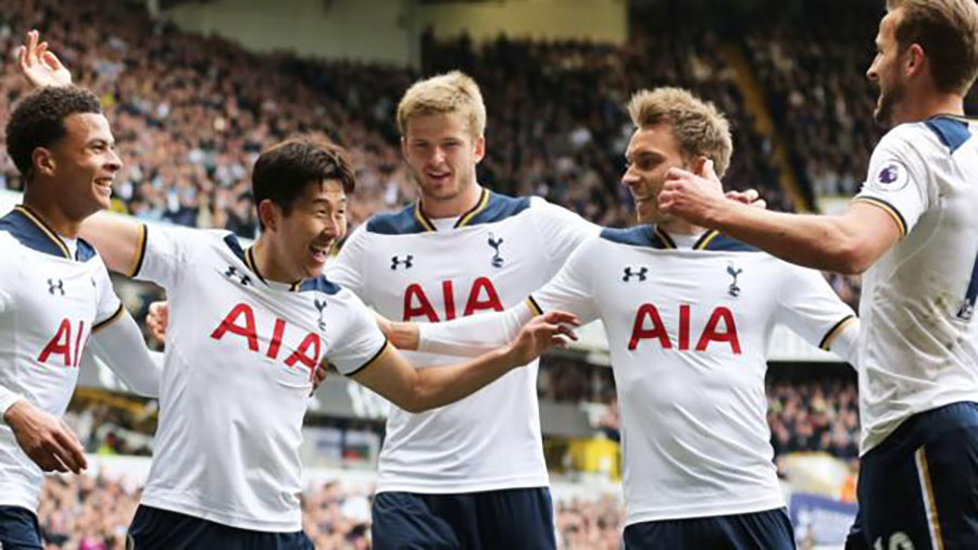 Tottenham Hotspur 2017/18 kit: Harry Kane, Dele Alli and Eric Dier