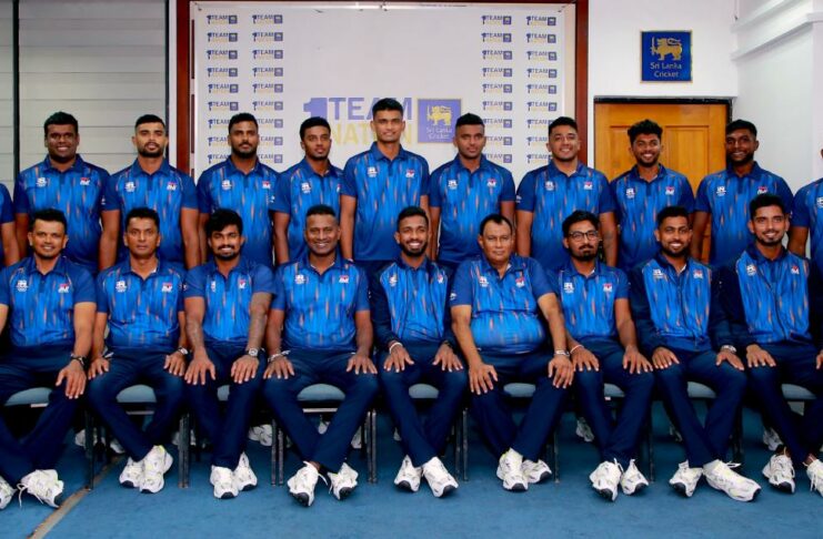 Sri Lanka Men's Cricket Team Departure