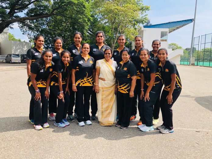 Sri-Lanka Netball tour of Botswana 2019