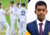 අසරණ වූ ඉනිමට ගයනගෙන් ලකුණු 77ක් Sri Lanka U 19 Tour of England 2nd Youth Test Day 1