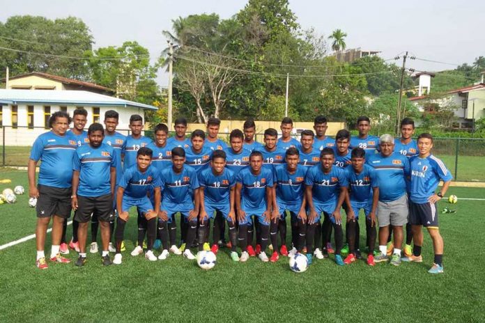 Sri Lanka U19 Football Sqaud 2017