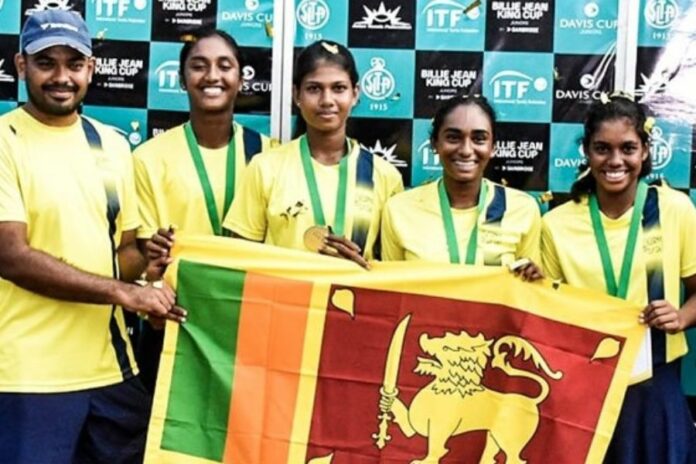 Sri Lanka Women’s Junior Tennis Team clinch championship
