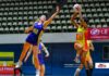 Sri Lanka Women’s netball team, with eyes on the Asia Netball title, warm up against visitors Lincoln University New Zealand Sri Lanka Women's netball team