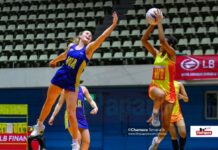 Sri Lanka Women’s netball team, with eyes on the Asia Netball title, warm up against visitors Lincoln University New Zealand Sri Lanka Women's netball team