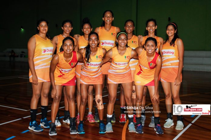 Sri Lanka Youth Netball Squad - 11th Asian Youth Netball Championship 2019