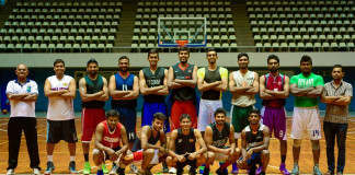 Sri Lanka basketball team for south asian games 2016