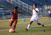 Erandi, Praveena lifts Sri Lanka against Bhutan Sri Lanka captain Erandi Liyanage (L) in action against Bhutan at the 4th SAFF Women's Championship 2016