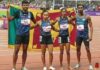 உலக அஞ்சலோட்டத்தில் பங்கேற்கும் இலங்கை அணி Sri Lankan Mix Relay team leaves for China