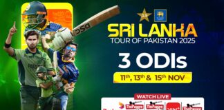 LIVE – Sri Lanka tour of Pakistan 2025 Sri Lanka tour of Pakistan 2025