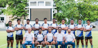 Sri Lanka u18 7s rugby team 2017