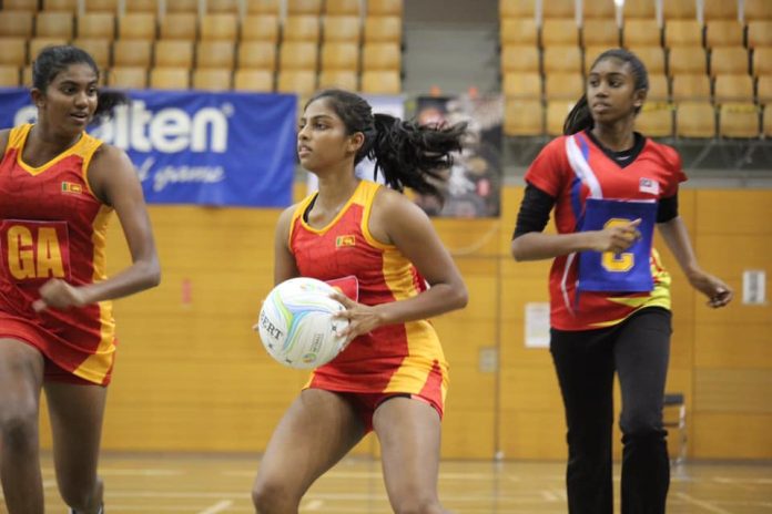 Sri Lanka v Malaysia - Semi Final - 11th Asian Youth Netball Championship 2019