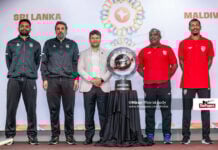 Sri Lanka & Maldives vie for 1st ever South Asian Super Cup 2025 Football Sri Lanka officially launched the inaugural South Asian Super Cup 2025 with the unveiling of the championship trophy, with the two-match series played between Maldives & Sri Lanka.