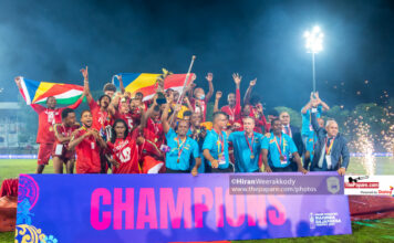 Photos – Sri Lanka v Seychelles – Prime Minister Mahinda Rajapaksa Trophy – Finals