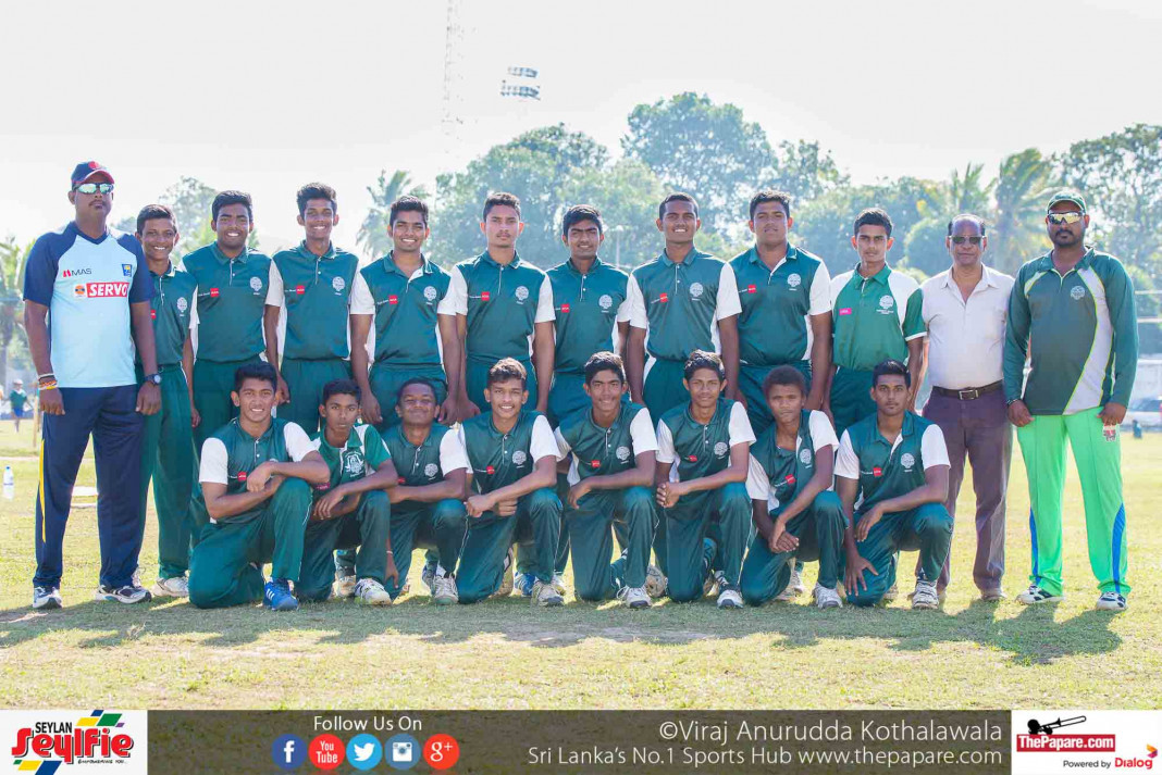 St. Benedict's College Cricket Team 2017