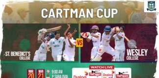 LIVE – St. Benedict’s College vs Wesley College – 6th Cartman Cup 2026 St. Benedict's College vs Wesley College
