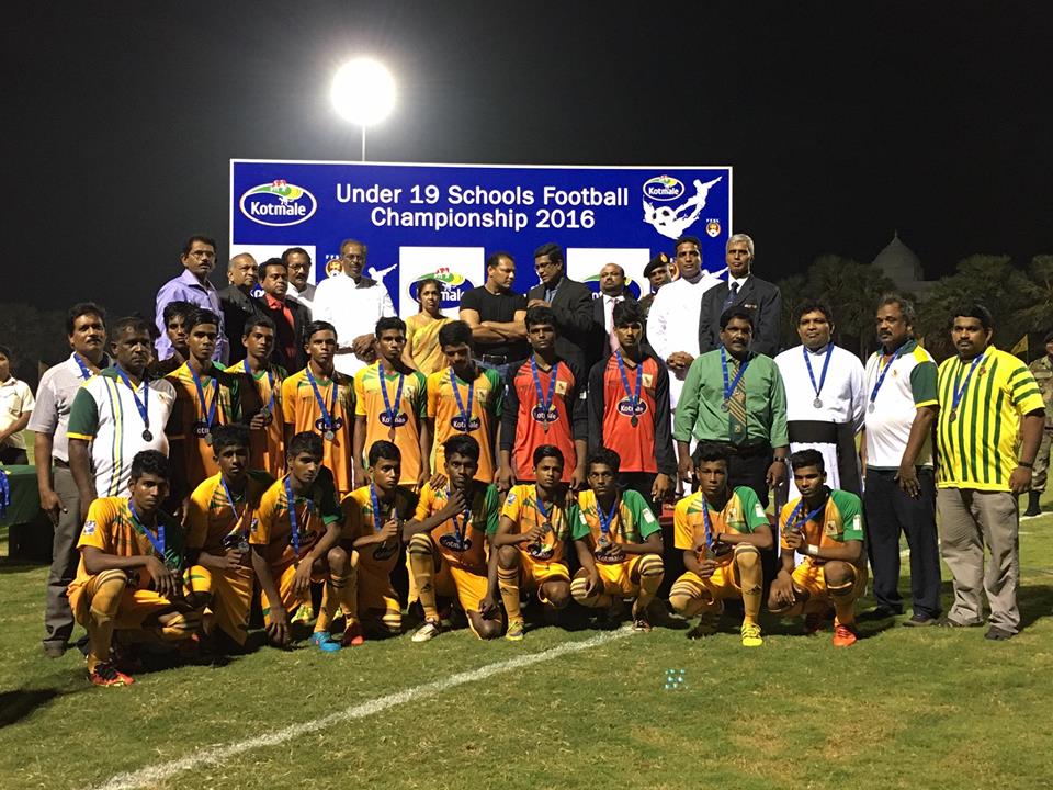 St.Patrick's College (Runners-up) - 2016 Kotmale U19 Schools' Football Championship