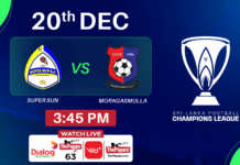 REPLAY – Super Sun SC vs Moragasmulla SC – Champions League 2025/26 Super Sun SC vs Moragasmulla SC