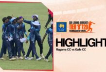 WATCH – HIGHLIGHTS – Ragama CC vs Galle CC | Tier B T20 Tournament 2026 Ragama CC vs Galle CC