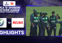 WATCH – Highlights – Power Hand Plantation vs Melwire Rolling – MCA “D” Division 50 Over Tournament
