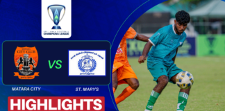 Highlights | Matara City FC vs St. Mary’s | Week 3 | Sri Lanka Football Champions League 2025