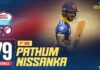 WATCH – Pathum Nissanka 79 (103) | Sri Lanka tour of West Indies 2026 – 1st ODI Pathum Nissanka