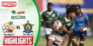 Highlights | Sri Lions SC vs Air Force SC | Week 09 | Maliban Inter-Club Rugby League 2025/26 Sri Lions SC vs Air Force SC