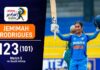 WATCH – Jemimah Rodrigues 123 (101) vs South Africa | Servo Cup Women’s Tri-Nation ODI Series 2025 – Match 5 Jemimah Rodrigues 123 (101) vs South Africa