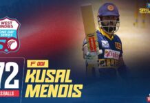 WATCH – Kusal Mendis 72 (62) | Sri Lanka tour of West Indies 2026 – 1st ODI Kusal Mendis