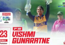 WATCH – Vishmi Gunaratne 123 (123) | Pakistan Women tour of Sri Lanka 2026 – 2nd ODI Vishmi Gunaratne