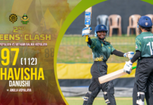 WATCH – Thavisha Danushi 97 (112) vs Anula Vidyalaya | 2nd Queens’ Clash Thavisha Danushi