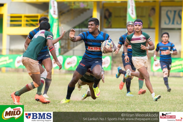 2016 Milo Presidents trophy rugby St. Thoma's college v Zahira College