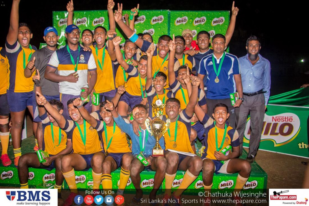 St.Peters crowned the U16 Milo Champions