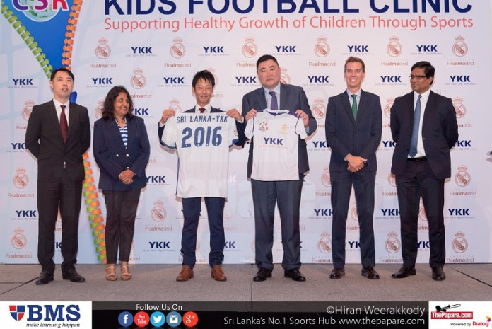 YKK ASIA Group Kids Football Clinic