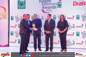Rugby referees honored