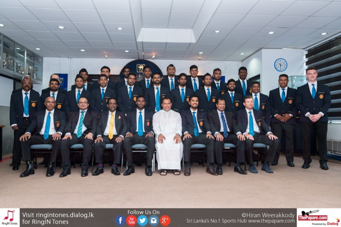 Sri Lanka team departure to England