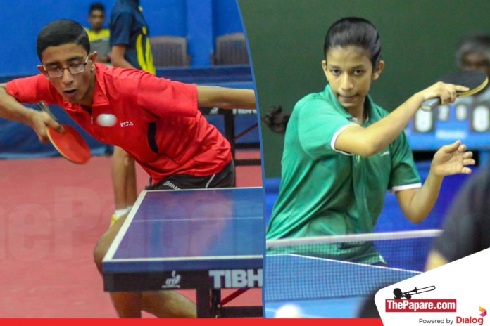 Girls and Boys stumble in first round of Asian Schools Table Tennis