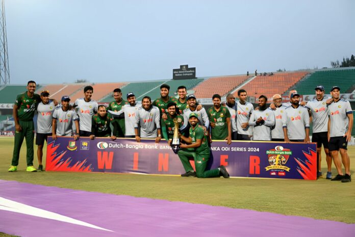 Tanzid, Rishad, Taskin help Bangladesh seal ODI series
