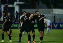 Thailand romp past Sri Lanka in a do or die clash Thailand boosted their hopes of qualifying for the AFC Asian Cup Saudi Arabia 2027 as they cruised to a 4-0 win over Sri Lanka at the Racecourse International Stadium in Colombo.
